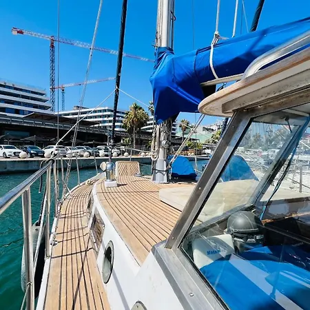 Sailboat Barcelona Sant Adria de Besos